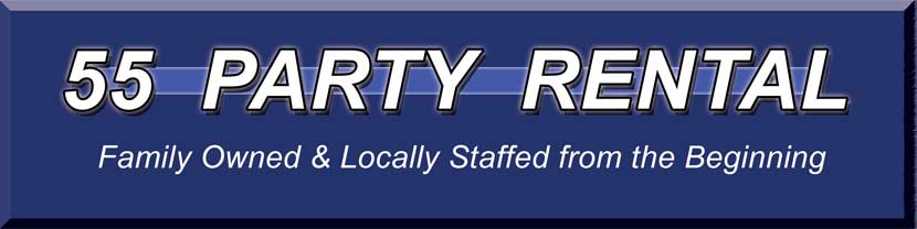 55 Party Rental Logo