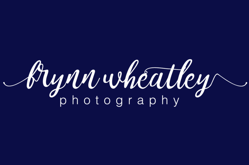 dark purple brynn wheatley photography logo.