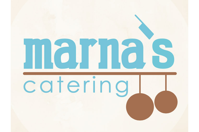 Marna's Catering logo.