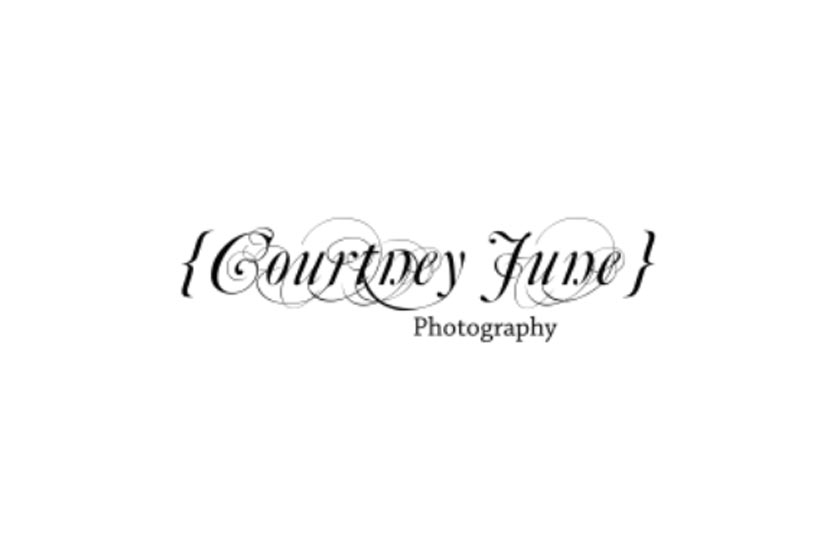 Courtney June Photography logo.
