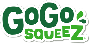 GoGoSqueez green logo.