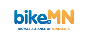 BikeMN logo, with "Bicycle Alliance of Minnesota" written below