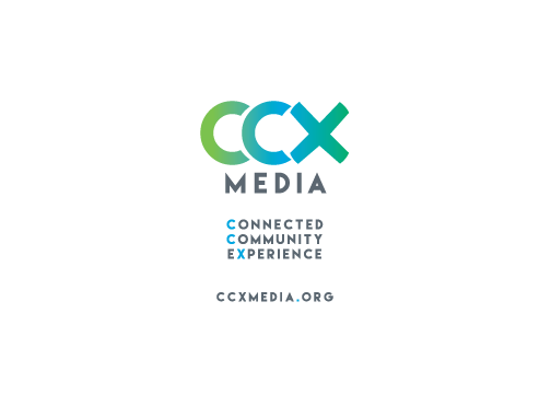 CCX media logo with Connected Community Experience and ccxmedia.org listed below CCX Media