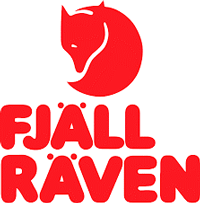 Fjall Raven logo with small red fox graphic