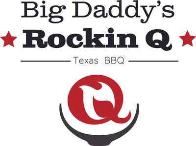 Big Daddy's Rockin Q, Texas BBQ, logo